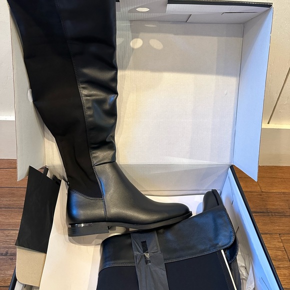 Nine West - Wide Calf Over the Knee Boot Size 8.5 - Picture 2 of 2